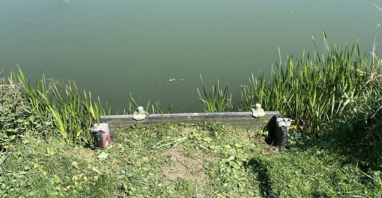 Louth Canal swim repairs